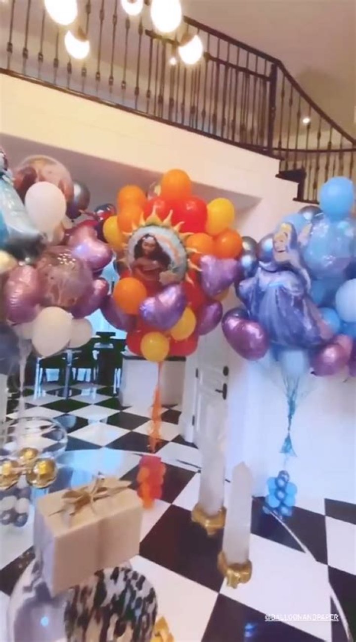The Kardashians Celebrate Dream’s 4th Birthday With a Magical Disney-Themed Party: See Photos!