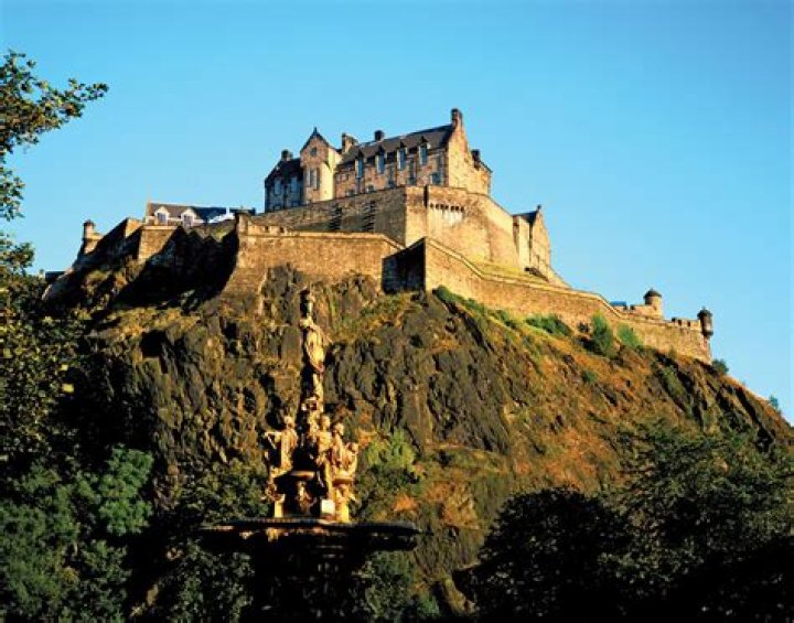 Edinburgh Castle, Scotland's Stone Fortress From The Medieval Era