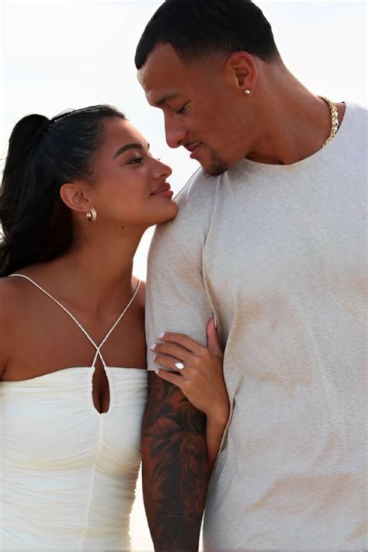 Evan Engram Got Engaged To His Girlfriend Emily Hazelnicole Caro In July