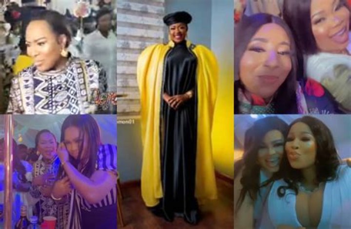 
Faithia Williams, Mide Martins, Regina Chukwu, Others Turn Up In Style For Olayinka Solomon 3-in-1 Party 