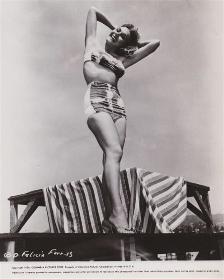 Felicia Farr biografía, edad, altura, esposa, net worth, familia