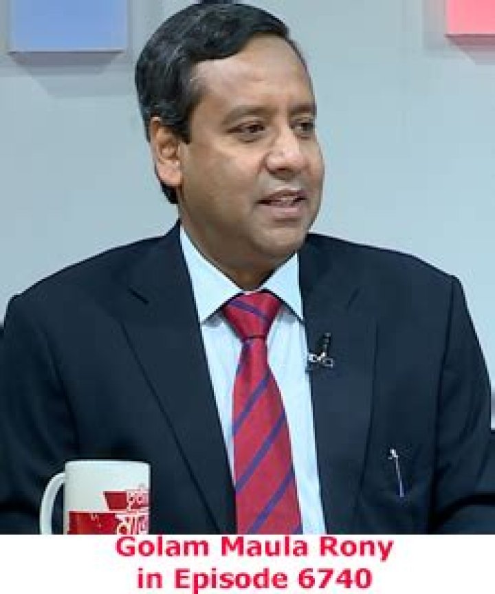 Golam Maula Rony Biography, Age, Height, Wife, Net Worth, Family