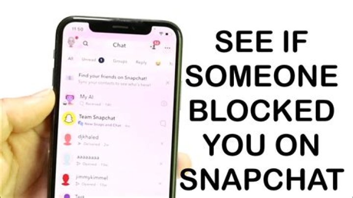 ¿Cómo sé si alguien me bloqueó en Snapchat?
