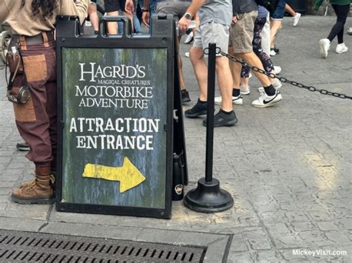 How do you get on Hagrid’s motorbike adventure first?