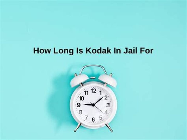 How long is Kodak in jail for? – Celebrity.fm – #1 Official Stars, Business & People Network, Wiki, Success story, Biography & Quotes