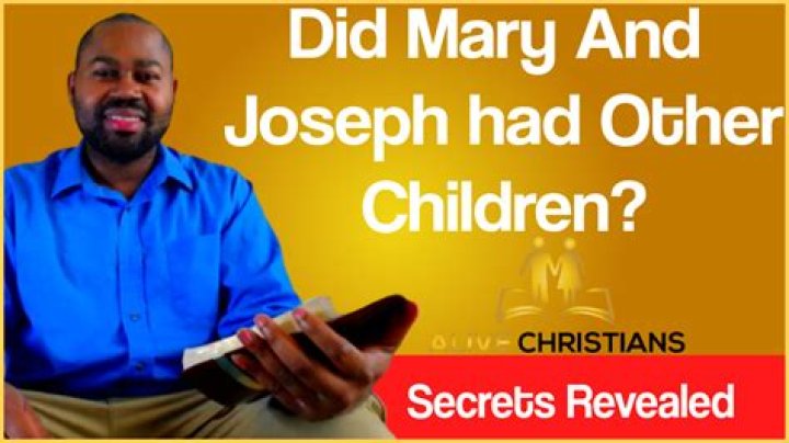 ¿Cuántos hijos tuvieron María y José?