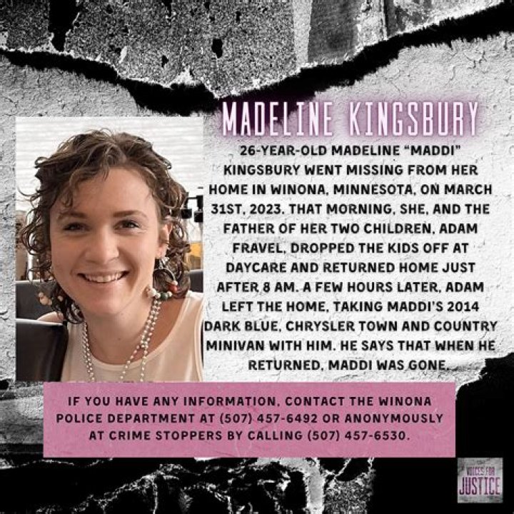 
How old is Madeline Kingsbury? Police share description of missing Winona, Minnesota mother 