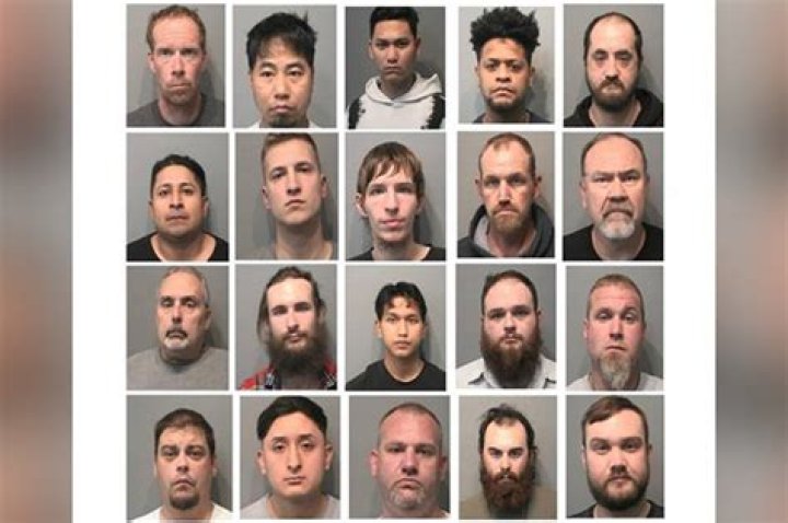 
Indiana police arrest 20 suspects in child sex sting operation 