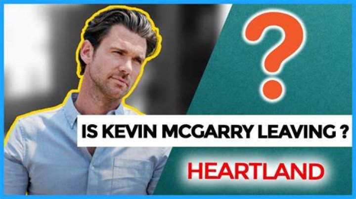 Is Kevin McGarry leaving heartland? – Celebrity.fm – #1 Official Stars, Business & People Network, Wiki, Success story, Biography & Quotes