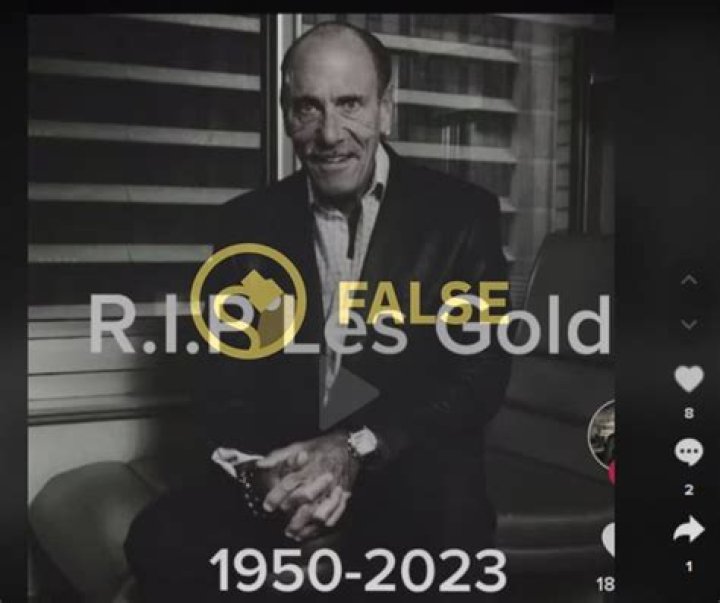 Is Les Gold dead? Rumor goes viral, shocking fans