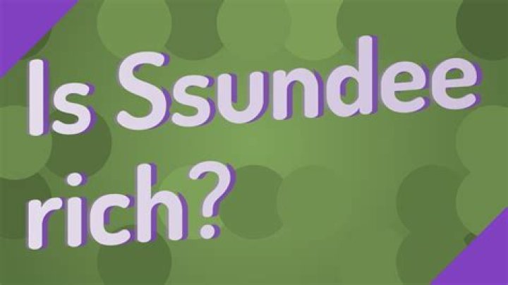 Is SSundee rich?