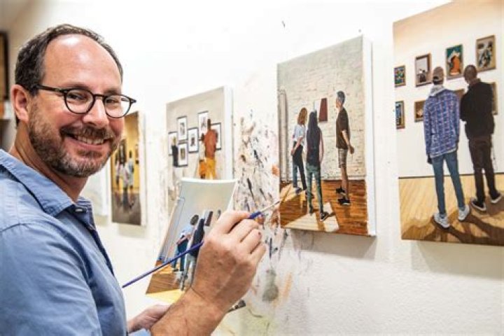 Joe Fig's Dioramas Of Artists Making Art In Their Studios