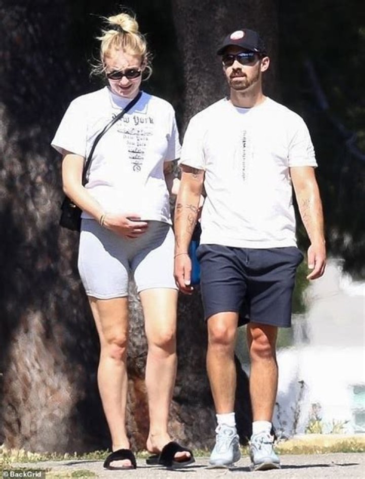 Joe Jonas and Pregnant Sophie Turner Walk Their Dogs While Wearing Face Masks Amid Pandemic