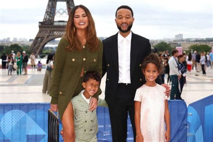 Family Fun! John Legend and Chrissy Teigen Take Luna and Miles for a Day Out at the Park