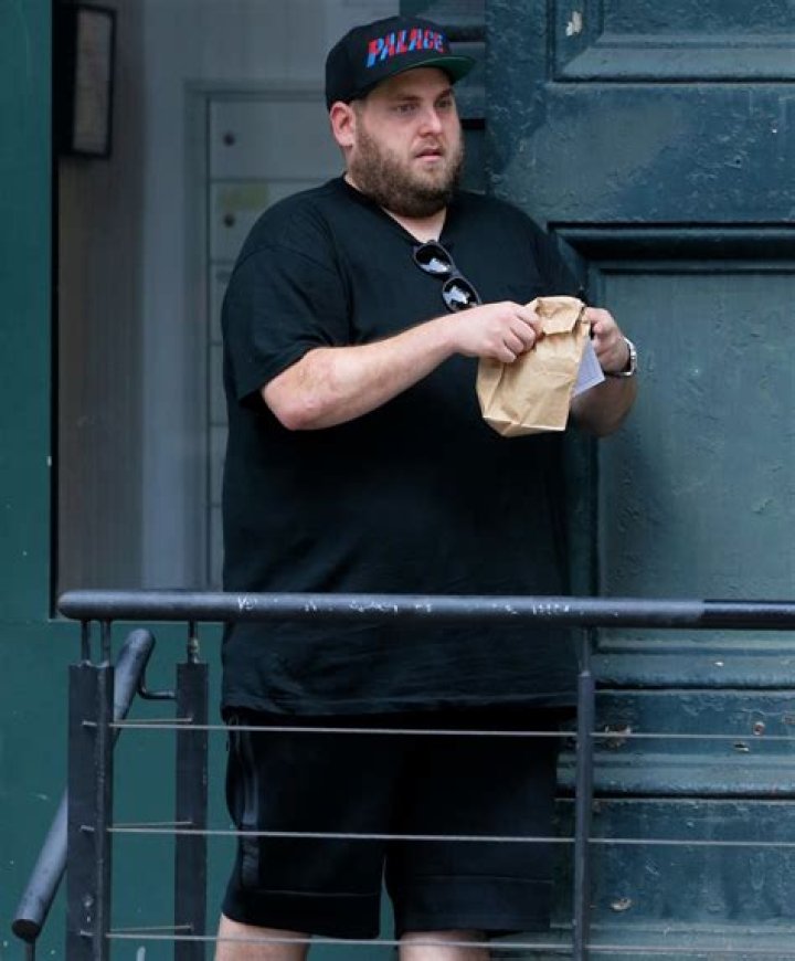 Jonah Hill Spotted Looking Unhappy as He Accepts a Food Delivery Outside His NYC Apartment