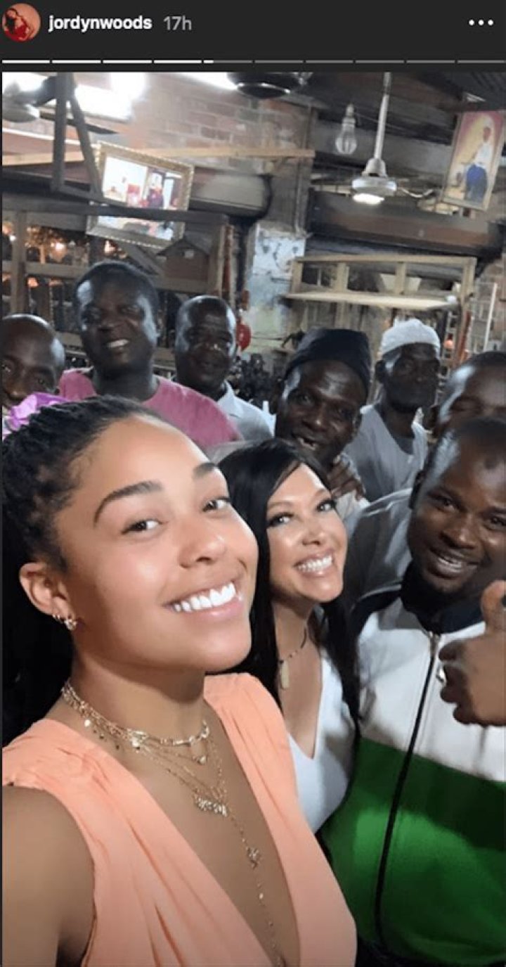 Jordyn Woods Looks Flawless Completely Makeup-Free in Nigeria