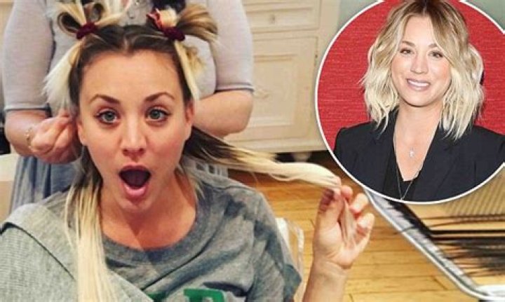 Kaley Cuoco Gets Hair Extensions After Filming For ‘The Big Bang Theory’ Ends