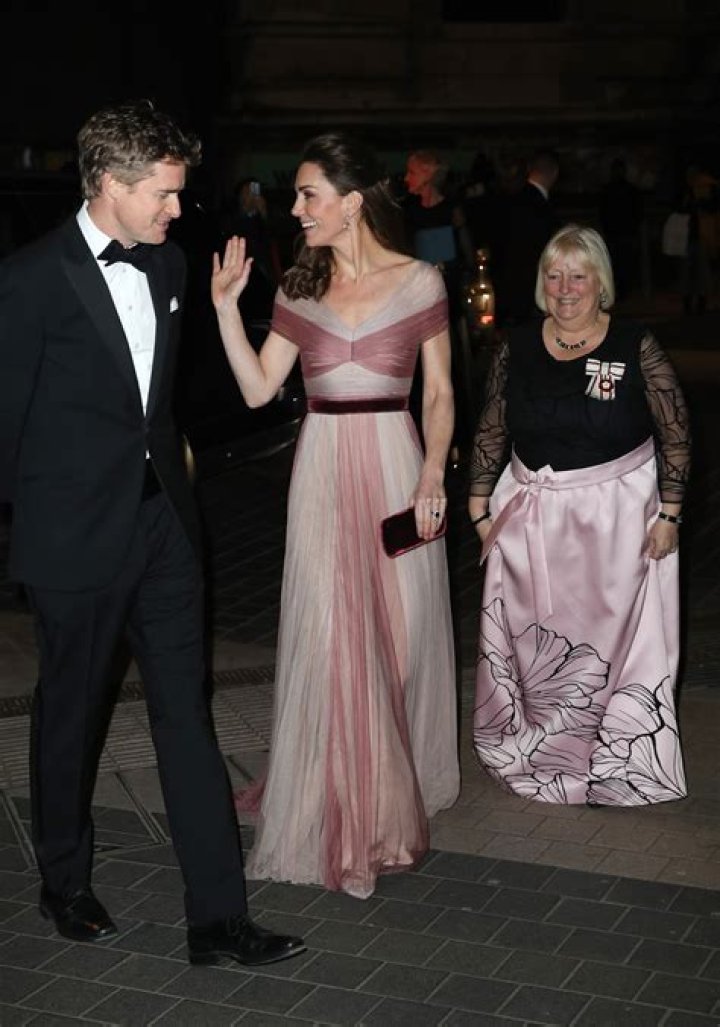 #RoyalStyleKate Middleton Looks Pretty in Pink on Her Way to a Gala in London