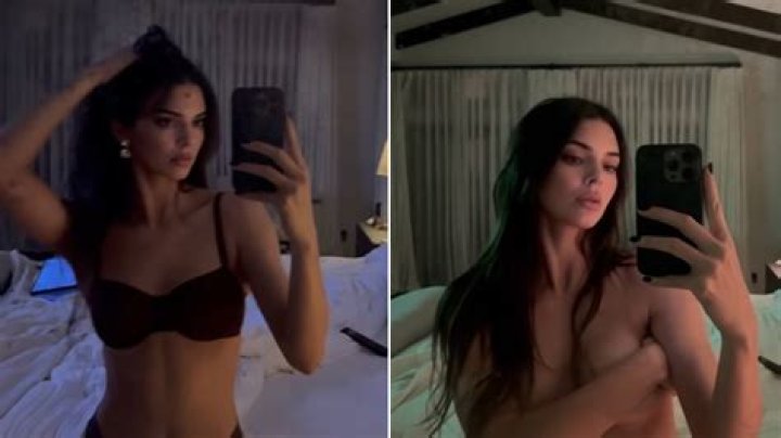 Kendall Jenner Snaps a Sexy Selfie in a Sports Bra and Leggings: See the Pic!