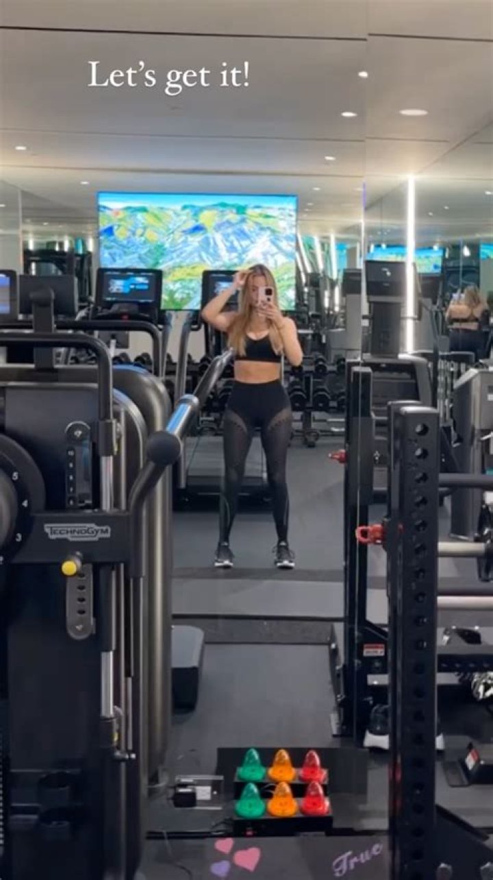 Out of This World! Khloé Kardashian Shows Off Her Amazing Abs in Galaxy-Inspired ‘Fit