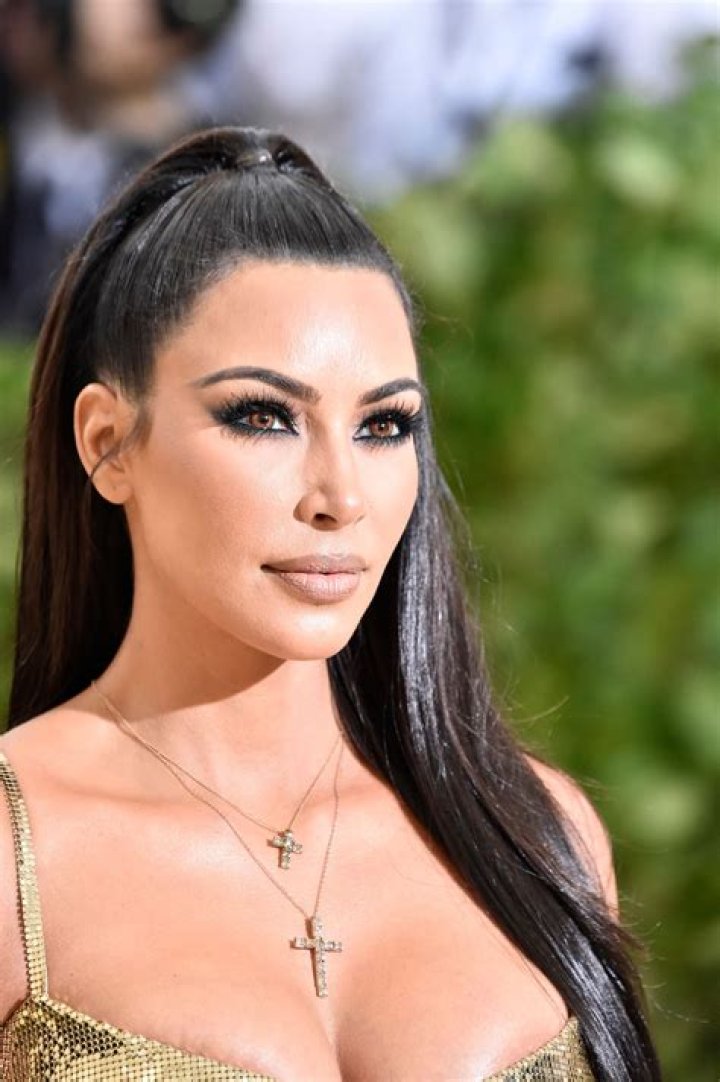 Kim Kardashian’s Eyes Literally Changed Color at the Met Gala — and You Didn’t Even Notice
