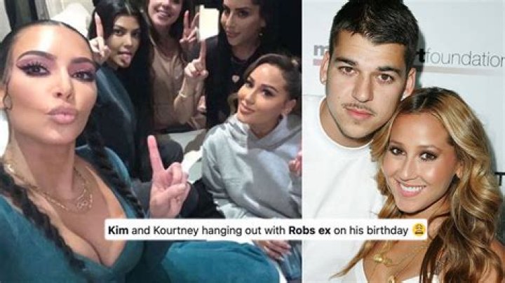 Kim and Kourtney Kardashian Have Game Night With Brother Rob’s Ex Adrienne Bailon on His Birthday