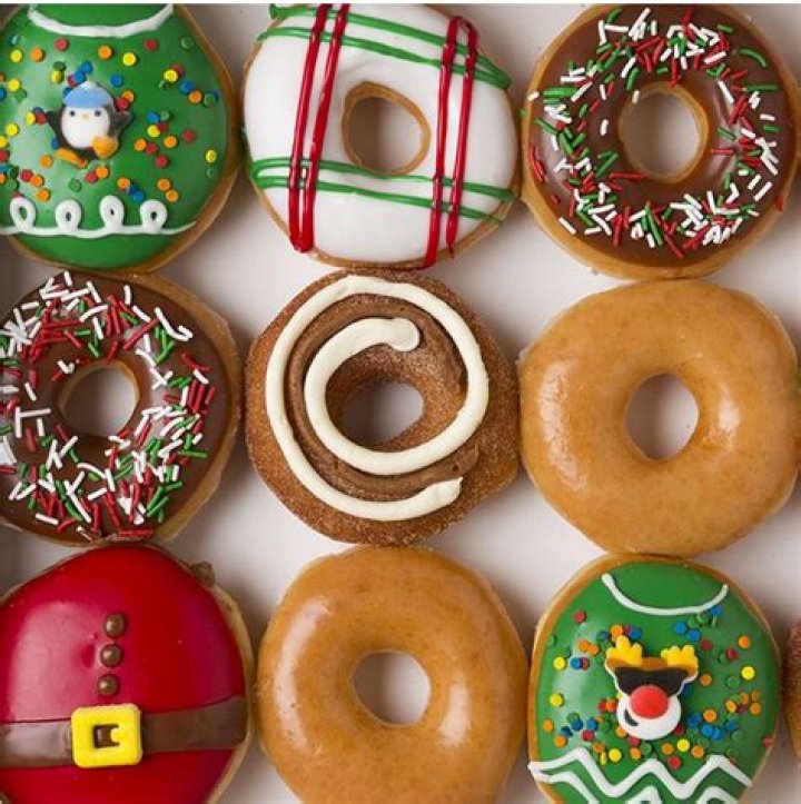 Krispy Kreme Has A New Ugly Christmas Sweater Doughnut And It’s *Almost* Too Cute To Eat
