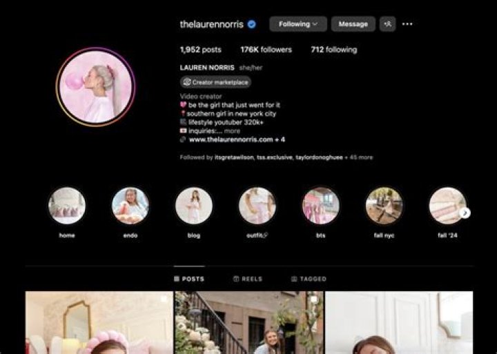 Astrology Birth Chart of Lauren Norris (YouTube Star) 2024