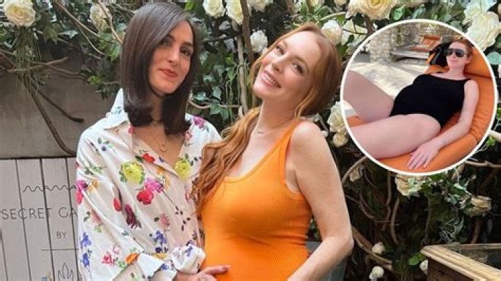 Lindsay Lohan Is Glowing! ‘Mean Girls’ Actress Shows Off Growing Baby Bump With Baby No. 1: Photos