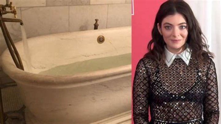 Lorde Calls Herself An “Idiot” After Posting a Bathtub Pic With Whitney Houston Lyrics