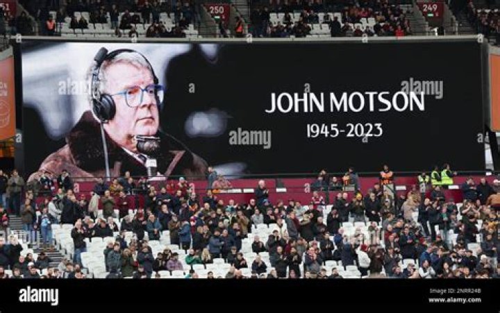 
Manchester United pay tribute to John Motson, legendary BBC commentator, light memorial candle ahead of Europa League clash vs Barcelona 
