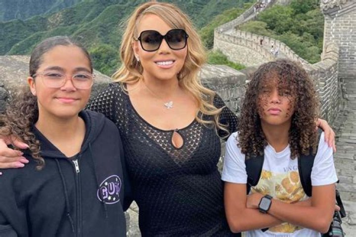 Mariah Carey’s Twins Monroe and Moroccan Look Like Little Adults in Paris With Their Mom
