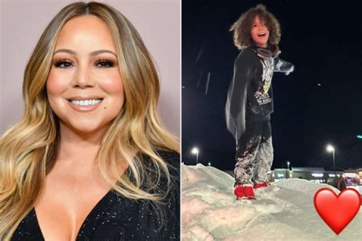 
Mariah Carey Shares Snowy Photos from Fun-Filled Day with 11-Year-Old Twins Monroe and Moroccan 