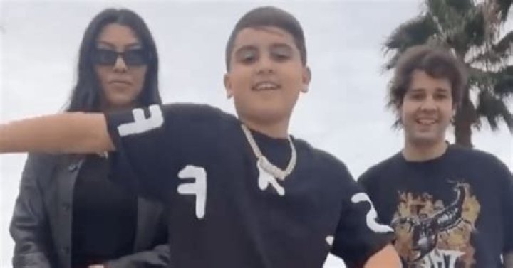 OMG! Mason Disick Films TikTok Videos With Kourtney Kardashian and YouTuber David Dobrik