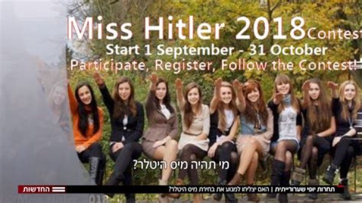 'Miss Hitler 2018' Pageant Pulled From Russian Social Media After Complaints