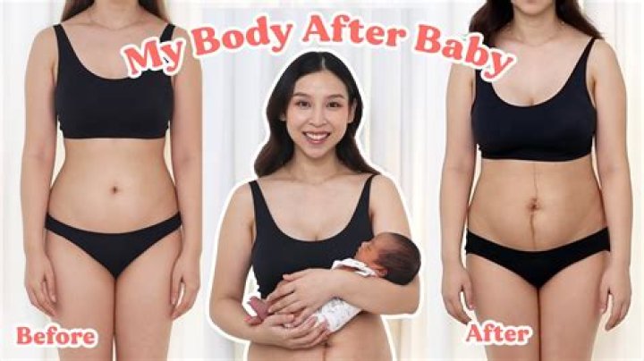 Model Who Had a Six-Pack While Pregnant Has a FLAT Stomach Just 9 Days After Giving Birth!