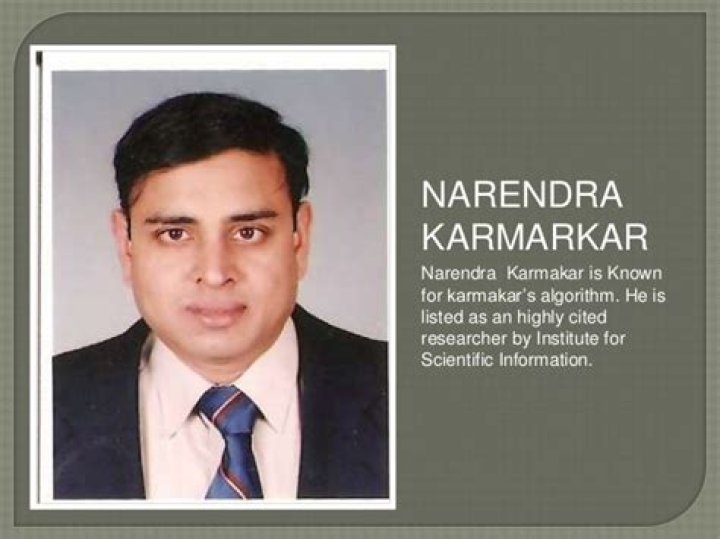 Narendra Karmarkar Biography, Age, Height, Wife, Net Worth, Family