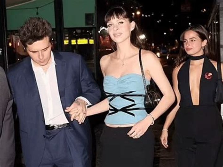 
Nicola Peltz, Brooklyn Beckham Spotted Attending ‘Amsterdam’ After-Party In NYC 