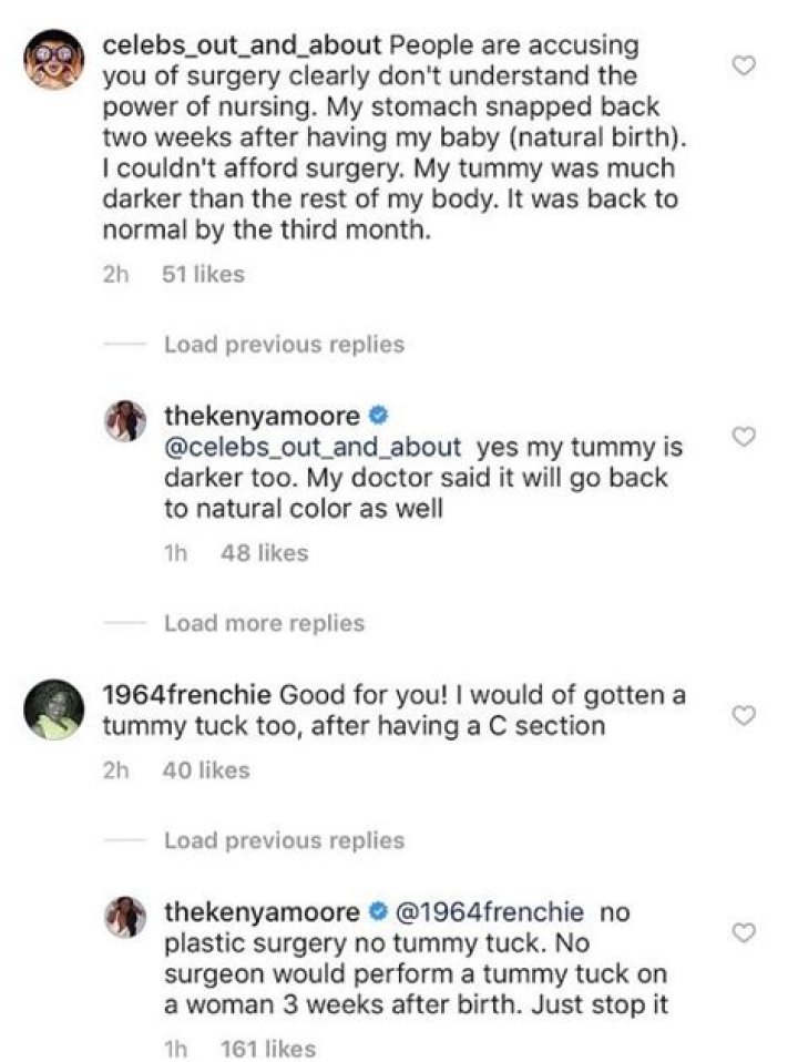 Whoa Mama! ‘RHOA’ Alum Kenya Moore Flaunts Post Baby Bod 3 Weeks After Giving Birth