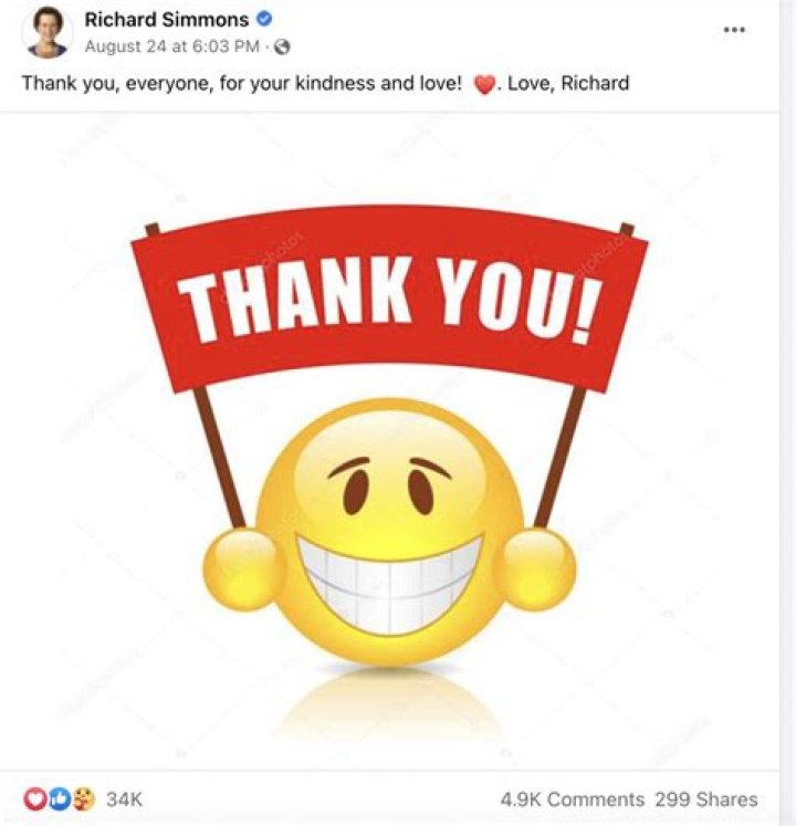 
Richard Simmons Posts Message to Fans After Documentary Debuts About His Disappearance 