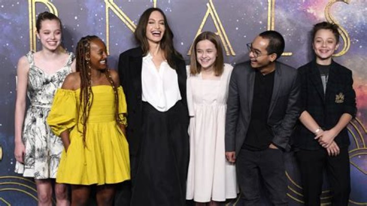 Sibling Coffee Run! Shiloh Jolie-Pitt Rocks Black Shorts, Converse and Buzz Cut With Pax, Knox and Zahara