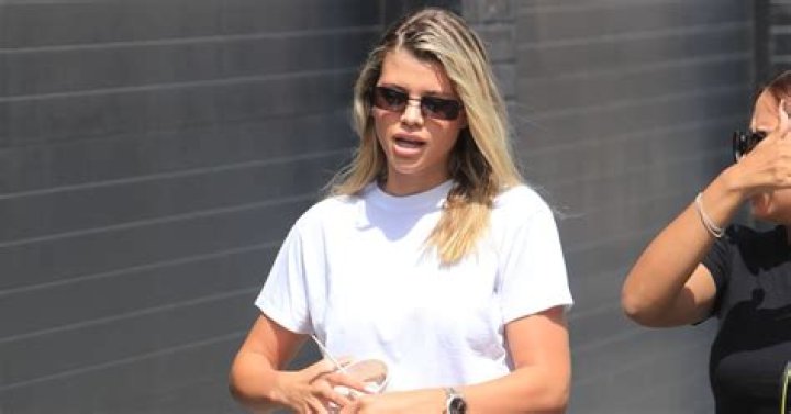 Blue Jean Baby! Sofia Richie Looks Chic in Distressed Denim and a White T-Shirt