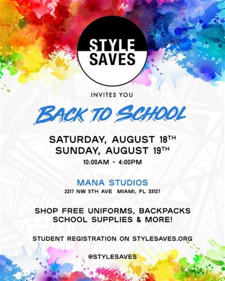 Send Kids Back to School in Style by Joining Forces With the Charity Style Saves