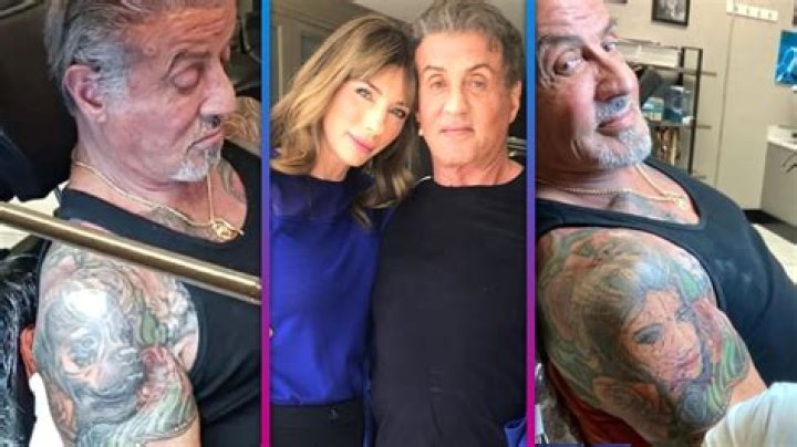 
Sylvester Stallone Covers Up His Tattoo of Wife Jennifer Flavin 