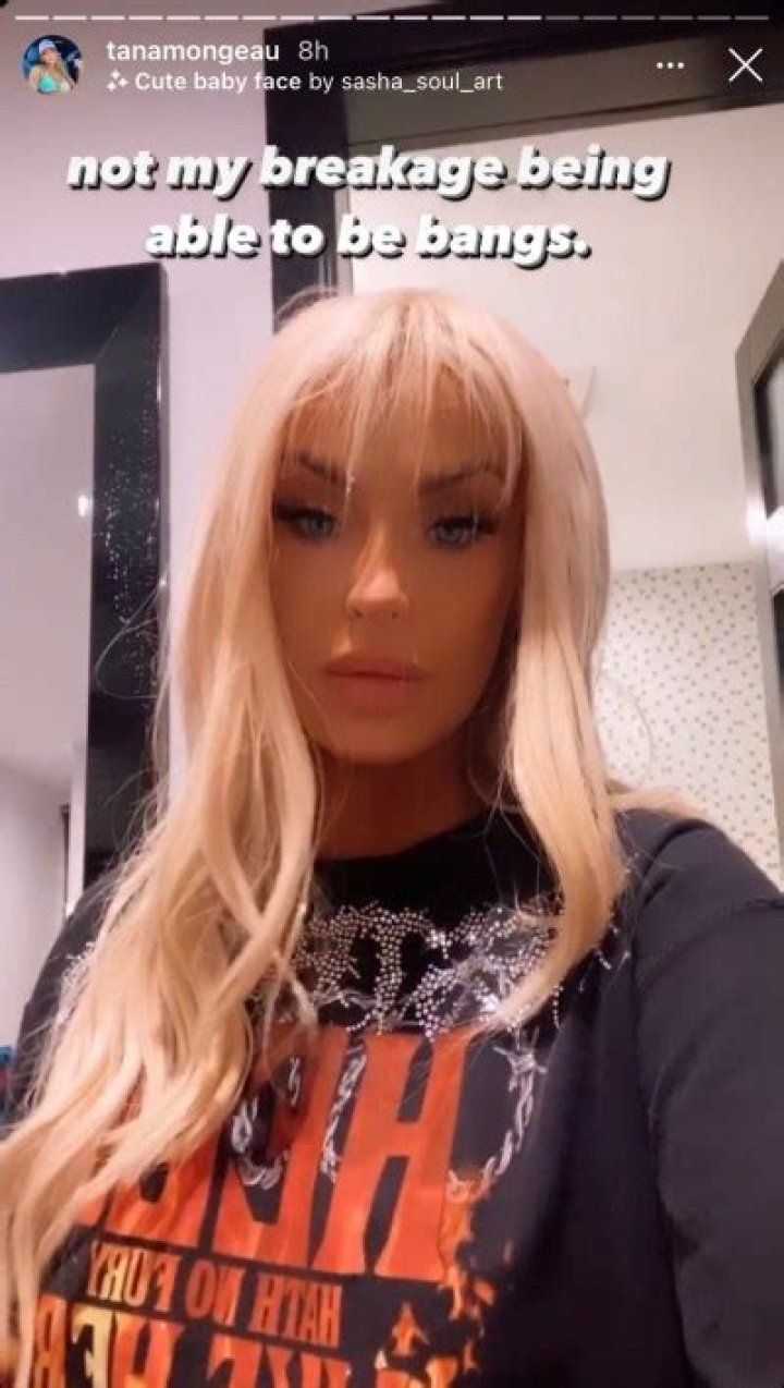 YouTuber Tana Mongeau Reveals What She Would Look Like With Bangs … and We’re All About It