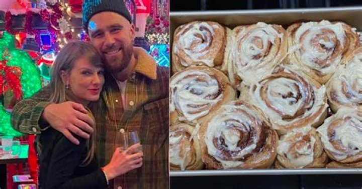 Taylor Swift Baked Homemade Cinnamon Rolls for Boyfriend Travis Kelce Before Attending 1st Chiefs Game