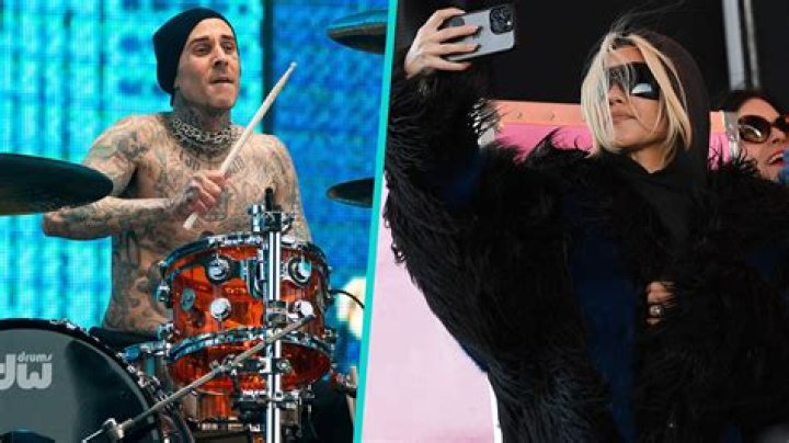 
Travis Barker, Kourtney Kardashian at Blink 182 concert? Mystery person in blanket sparks speculation 