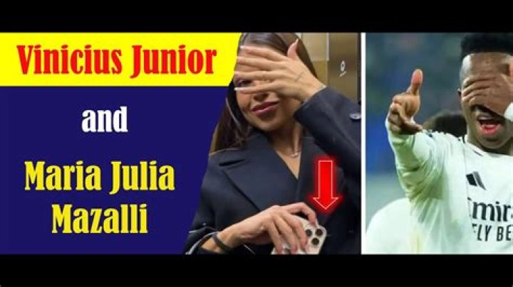 Vinicius Junior Is In Love With His Girlfriend Maria Julia Mazalli; Dating History And Relationship Timeline