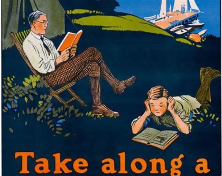 37 Colorful Vintage Library Ads That Bookworms Will Love