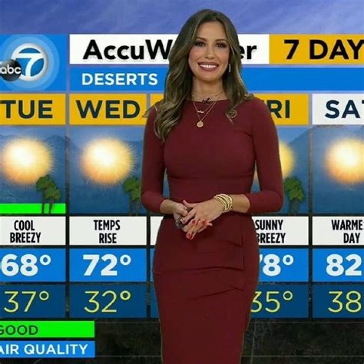 
Weather reporter Leslie Lopez’s from ABC7 Wiki: Age, Husband, Married, Wedding, Salary 